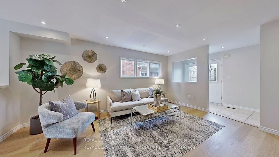 The living room at 3374 Scotch Pine Gate &mdash; a second angle looking toward the foyer